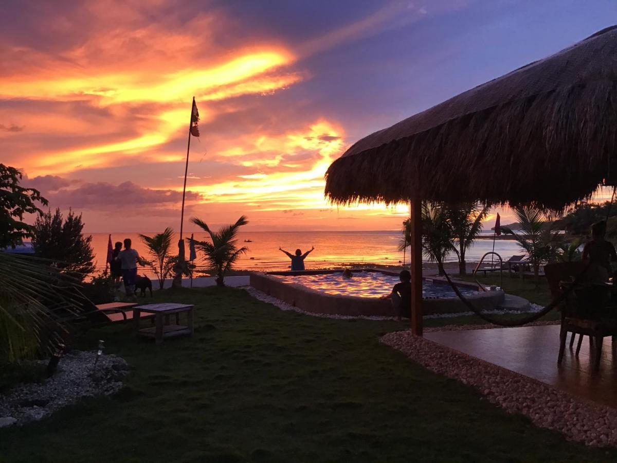 Bamboobeachvilla2 Ac New Oceanfront Pool Sunsetview Garden Kitchen Satellite Starlink Wi-Fi Димиао Экстерьер фото