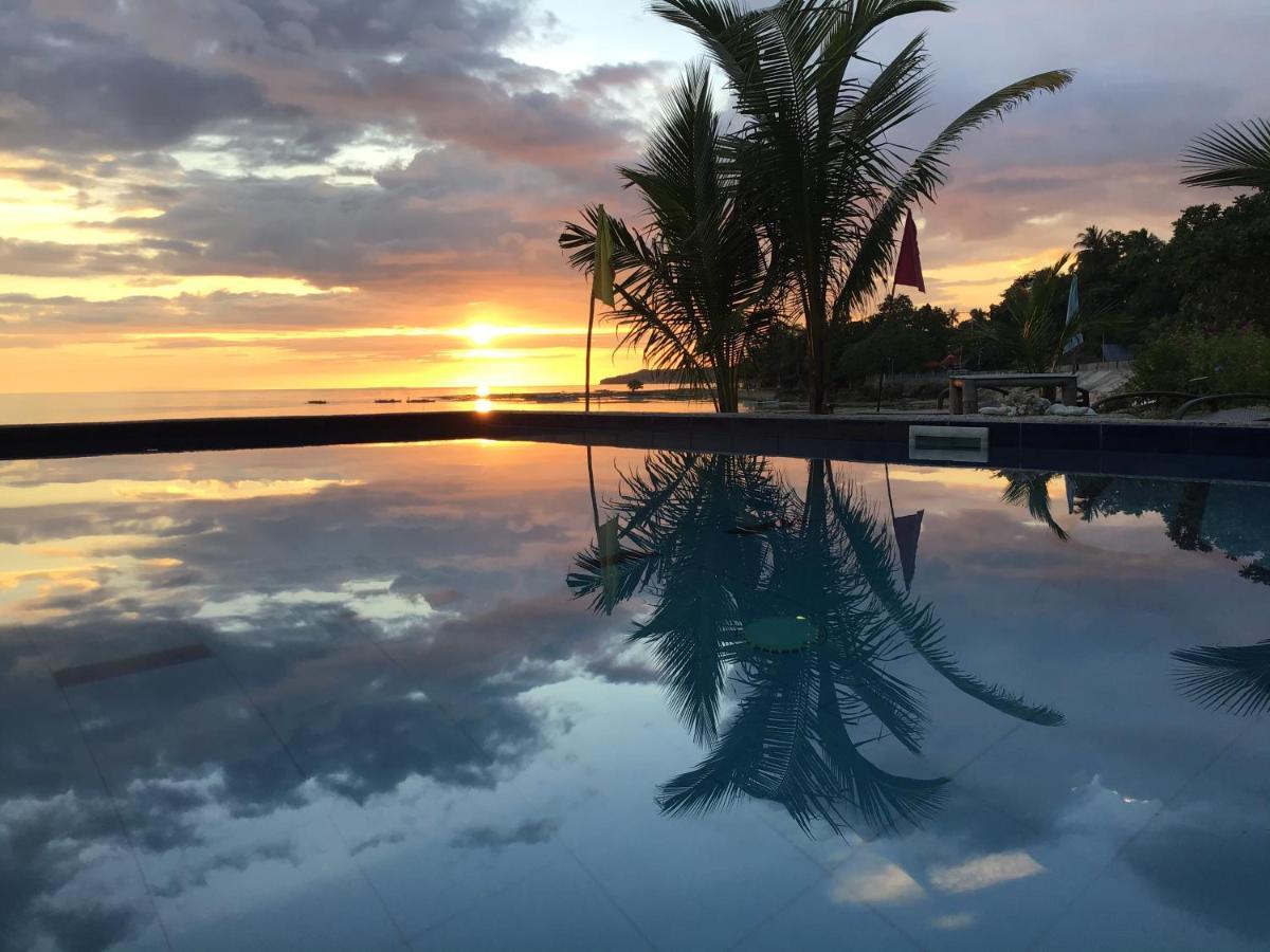 Bamboobeachvilla2 Ac New Oceanfront Pool Sunsetview Garden Kitchen Satellite Starlink Wi-Fi Димиао Экстерьер фото