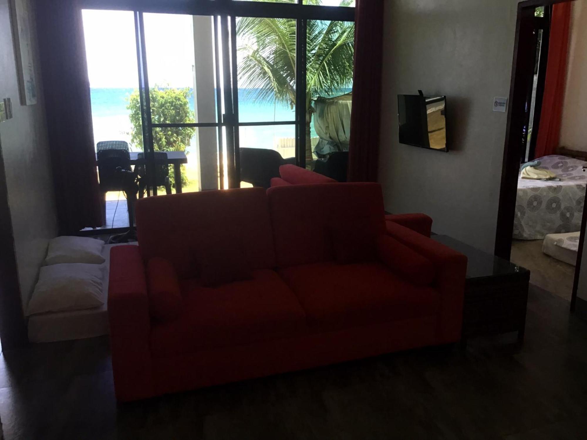 Bamboobeachvilla2 Ac New Oceanfront Pool Sunsetview Garden Kitchen Satellite Starlink Wi-Fi Димиао Экстерьер фото